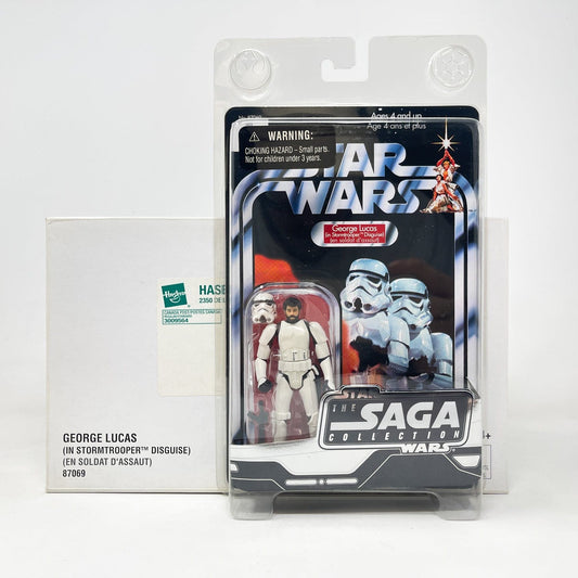 Vintage Hasbro Star Wars Mid MOC George Lucas Stormtrooper Disguise - Vintage Original Trilogy Collection (2006) - Canadian Mailer