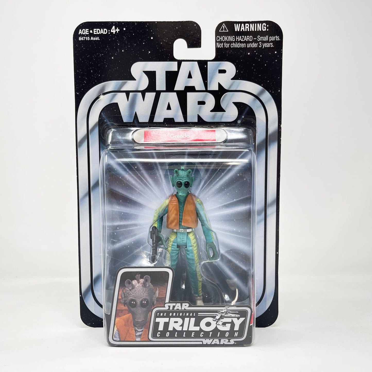 Vintage Hasbro Star Wars Mid MOC Greedo OTC-22 - Hasbro Original Trilogy Collection (2004)