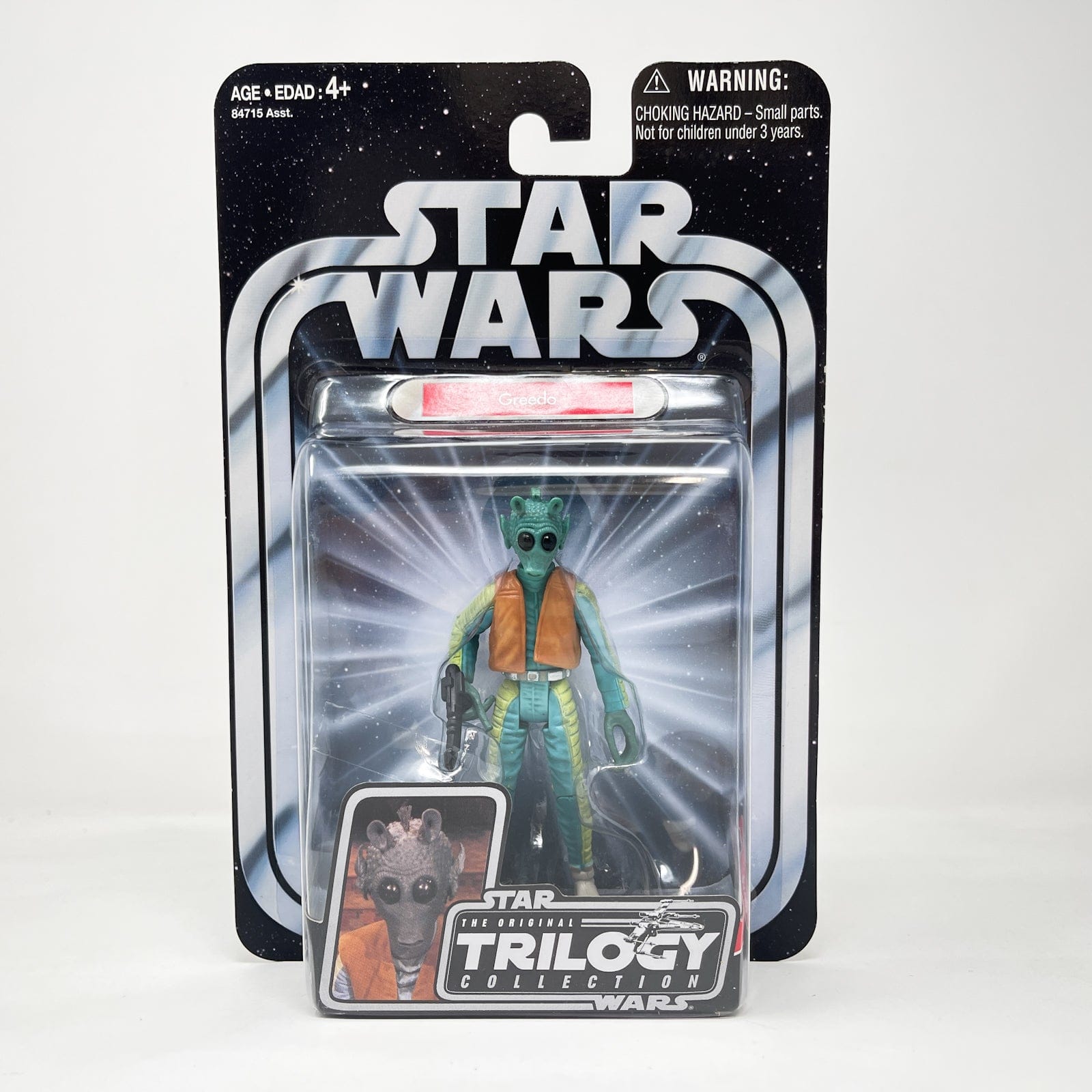 Vintage Hasbro Star Wars Mid MOC Greedo OTC-22 - Hasbro Original Trilogy Collection (2004)