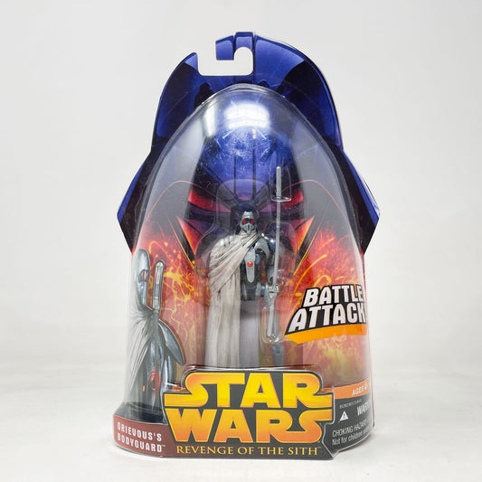 Vintage Hasbro Star Wars Mid MOC Grievous' Bodyguard (Battle Attack) #08 - Hasbro ROTS 2005
