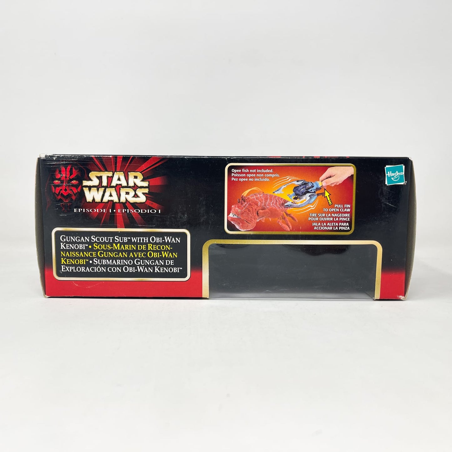 Vintage Hasbro Star Wars Mid MOC Gungan Scout Sub with Obi-Wan Kenobi - Hasbro The Phantom Menace (2000)