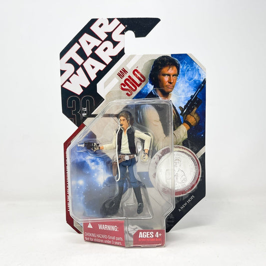 Vintage Hasbro Star Wars Mid MOC Han Solo #11 - Hasbro 30th Anniversary Collection