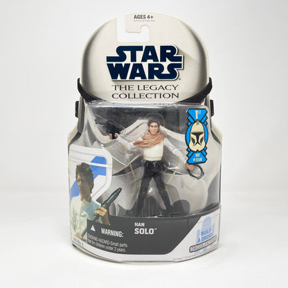 Vintage Hasbro Star Wars Mid MOC Han Solo (BD 1) - Hasbro 2008 Legacy Collection Star Wars Action Figure