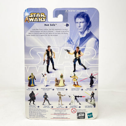 Vintage Hasbro Star Wars Mid MOC Han Solo (Flight to Alderaan) #03-27 - Hasbro SAGA Series 3.75"