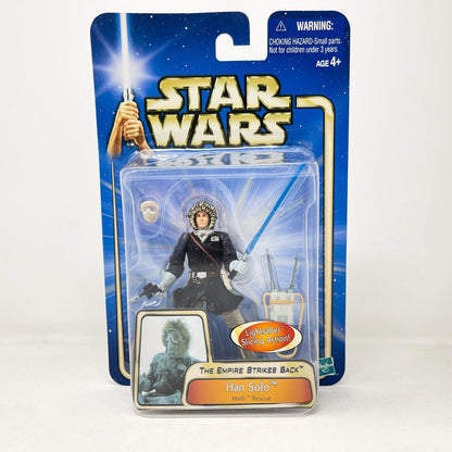 Vintage Hasbro Star Wars Mid MOC Han Solo (Hoth Rescue) #03-13 - Hasbro SAGA Series 3.75"