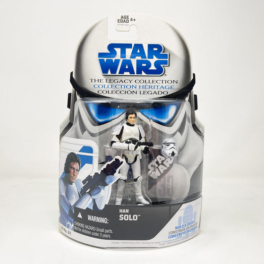 Vintage Hasbro Star Wars Mid MOC Han Solo Stormtrooper Disguise BD 31 - Hasbro Legacy Collection (2008)