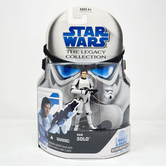 Vintage Hasbro Star Wars Mid MOC Han Solo Stormtrooper Disguise BD 31 - Hasbro Legacy Collection (2008)