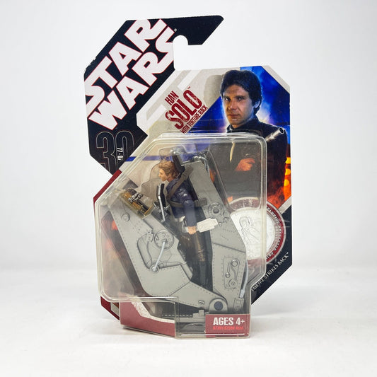 Vintage Hasbro Star Wars Mid MOC Han Solo with Torture Rack #38 - Hasbro 30th Anniversary Collection
