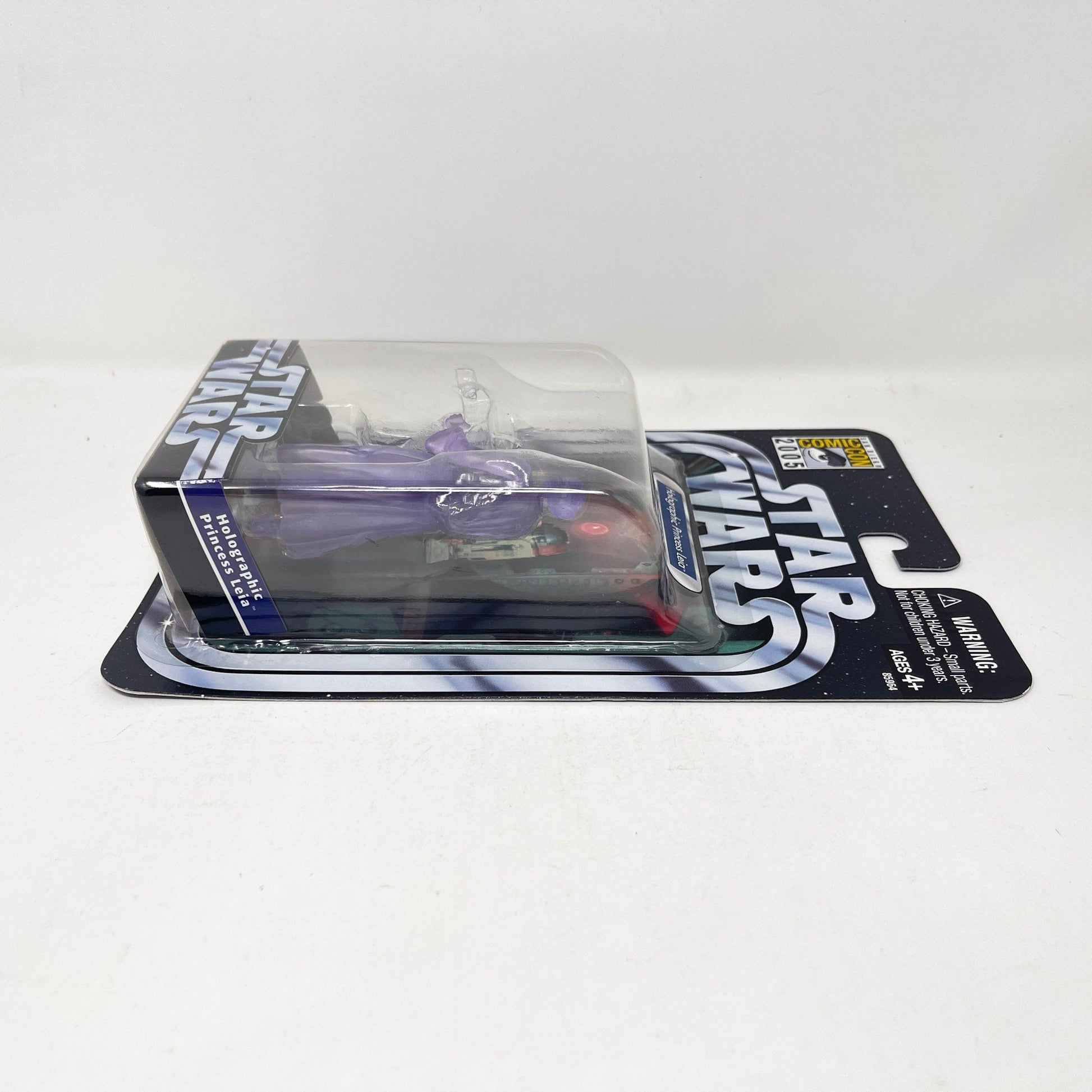Vintage Hasbro Star Wars Mid MOC Holographic Princess Leia (SDCC 2005) ANH - Hasbro Original Trilogy Collection