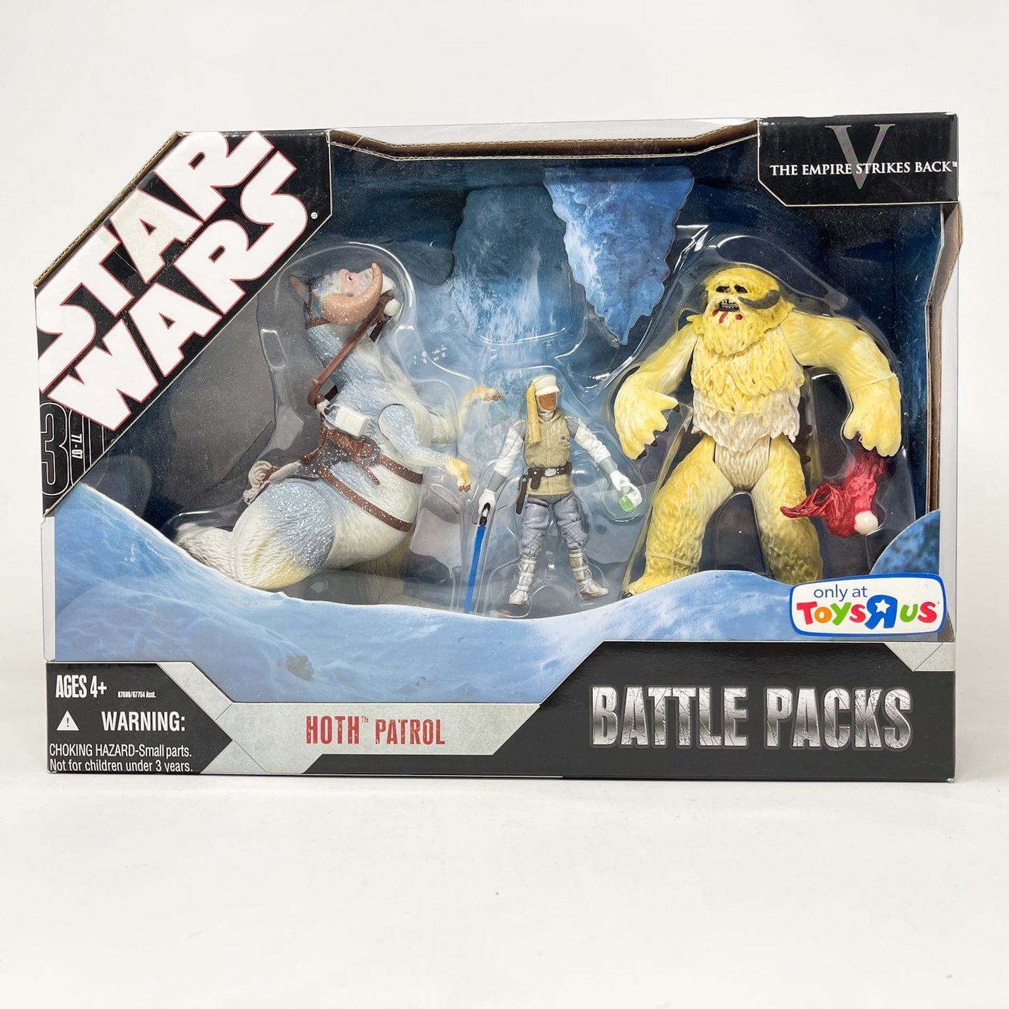 Vintage Hasbro Star Wars Mid MOC Hoth Patrol Battle Pack - Hasbro 30th Anniversary 3.75" Figures