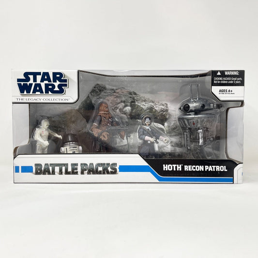 Vintage Hasbro Star Wars Mid MOC Hoth Recon Patrol – The Clone Wars Battle Packs (2009)