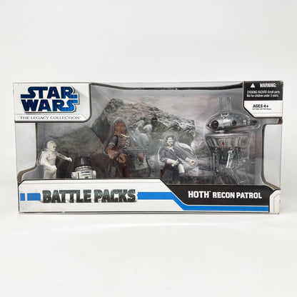 Vintage Hasbro Star Wars Mid MOC Hoth Recon Patrol – The Clone Wars Battle Packs (2009)