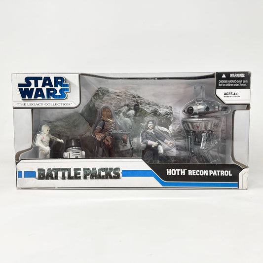 Vintage Hasbro Star Wars Mid MOC Hoth Recon Patrol – The Clone Wars Battle Packs (2009)