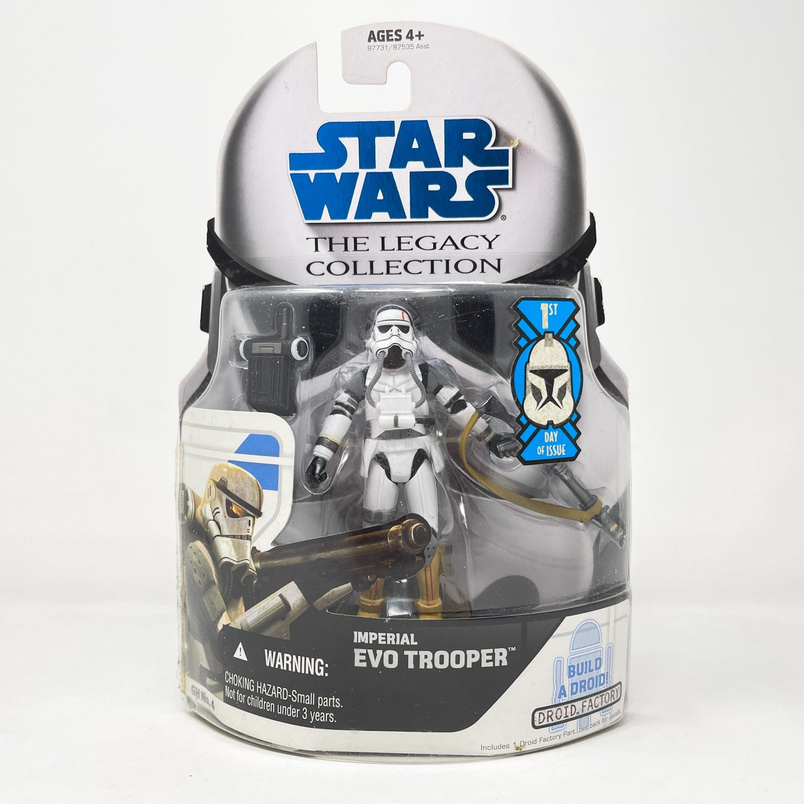 Vintage Hasbro Star Wars Mid MOC Imoperial EVO Trooper GH 04 - Hasbro Legacy Collection (2008)