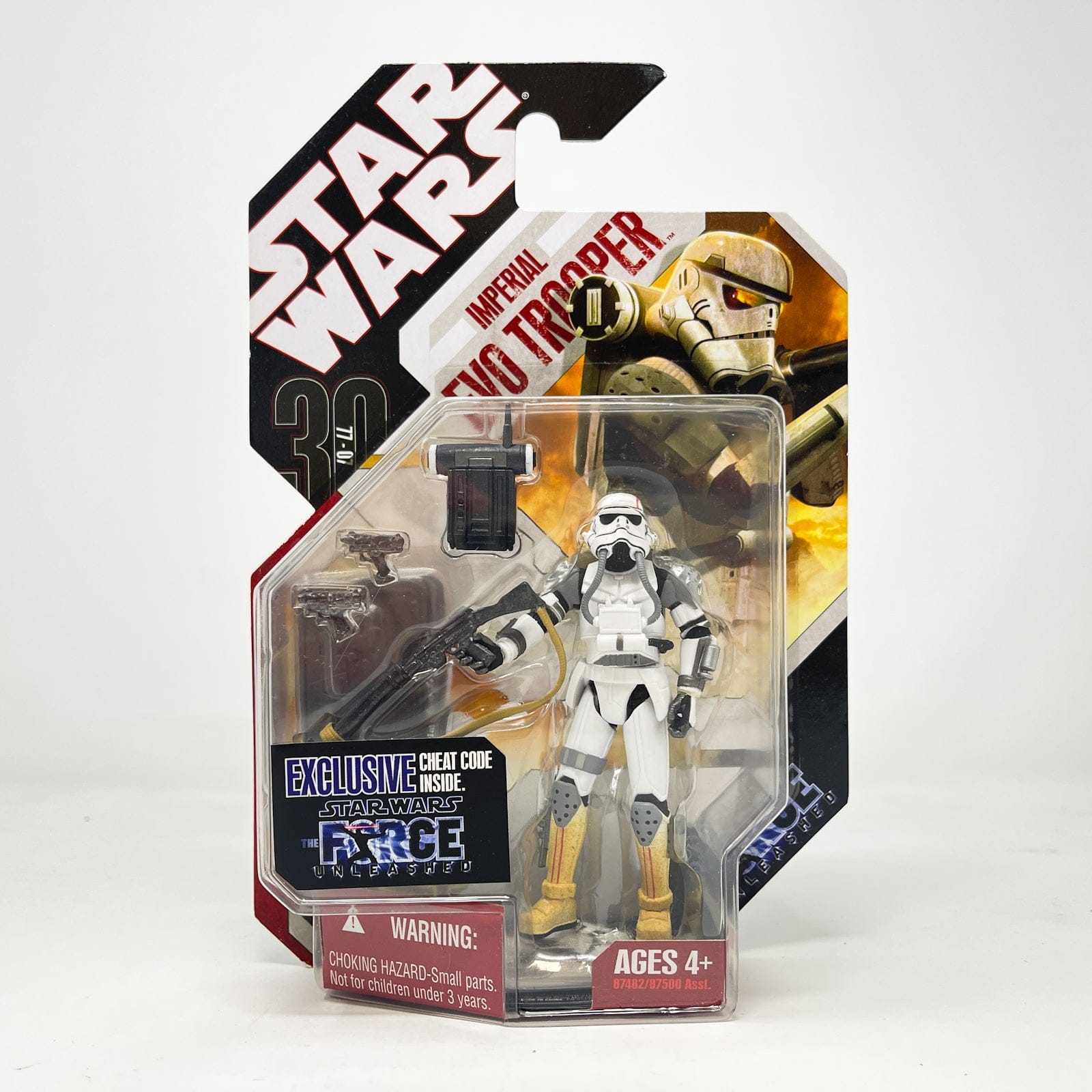 Vintage Hasbro Star Wars Mid MOC Imperial EVO Trooper - Hasbro 30th Anniversary Collection 3.75"