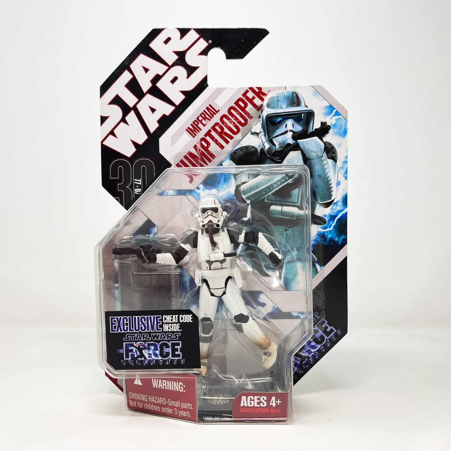 Vintage Hasbro Star Wars Mid MOC Imperial Jumptrooper #10 - Hasbro 30th Anniversary Collection 3.75"