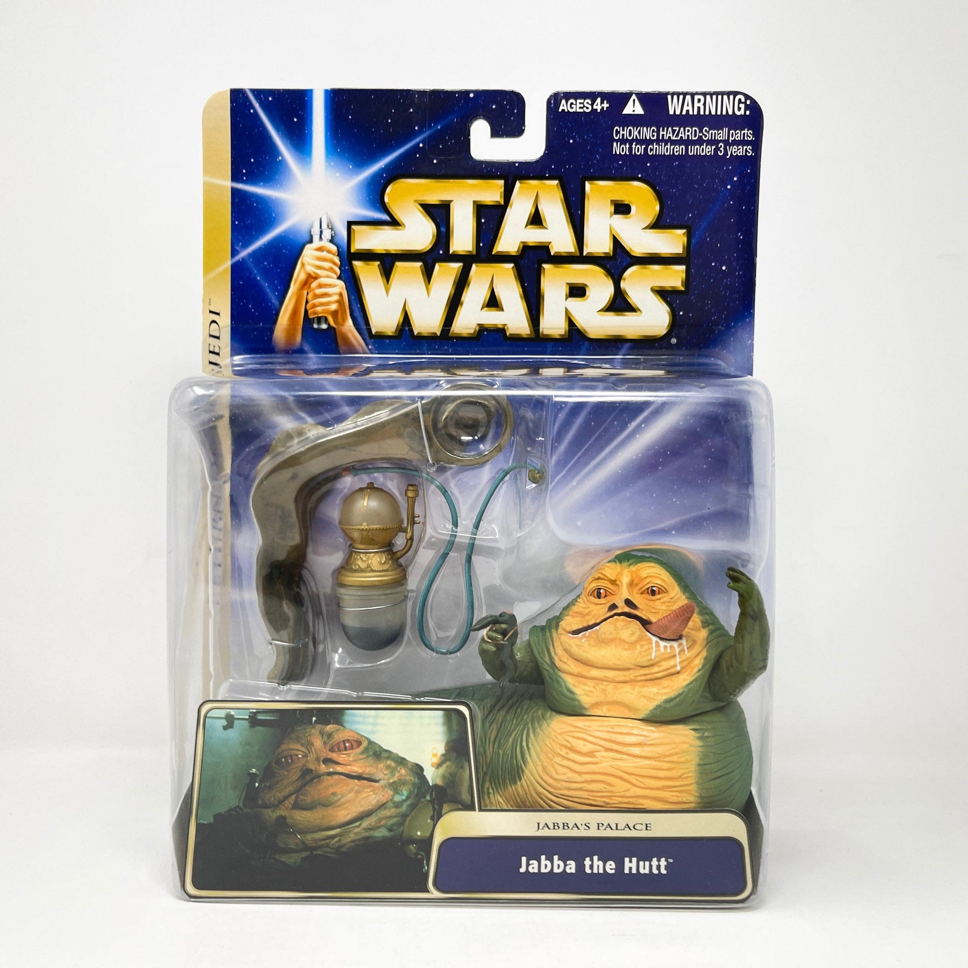 Vintage Hasbro Star Wars Mid MOC Jabba the Hutt (Jabbas Palace) - ROTJ (2004) - Hasbro SAGA Ultra Figure MOC