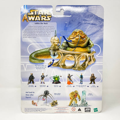 Vintage Hasbro Star Wars Mid MOC Jabba the Hutt (Jabbas Palace) - ROTJ (2004) - Hasbro SAGA Ultra Figure MOC