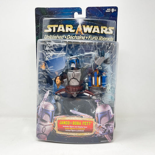 Vintage Hasbro Star Wars Mid MOC Jango & Boba Fett - Hasbro Unleashed Collection