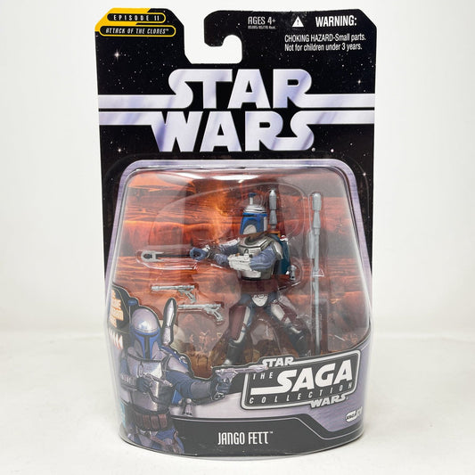 Vintage Hasbro Star Wars Mid MOC Jango Fett #20 - Hasbro Saga Collection (2006)