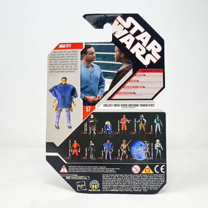 Vintage Hasbro Star Wars Mid MOC Jango Fett #57 - 3.75" Hasbro 30th Anniversary Collection