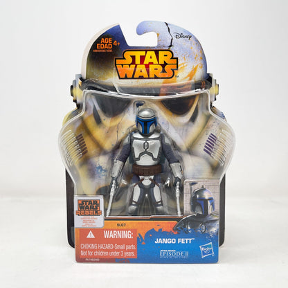Vintage Hasbro Star Wars Mid MOC Jango Fett SL07 - Hasbro 2015 Rebels Series