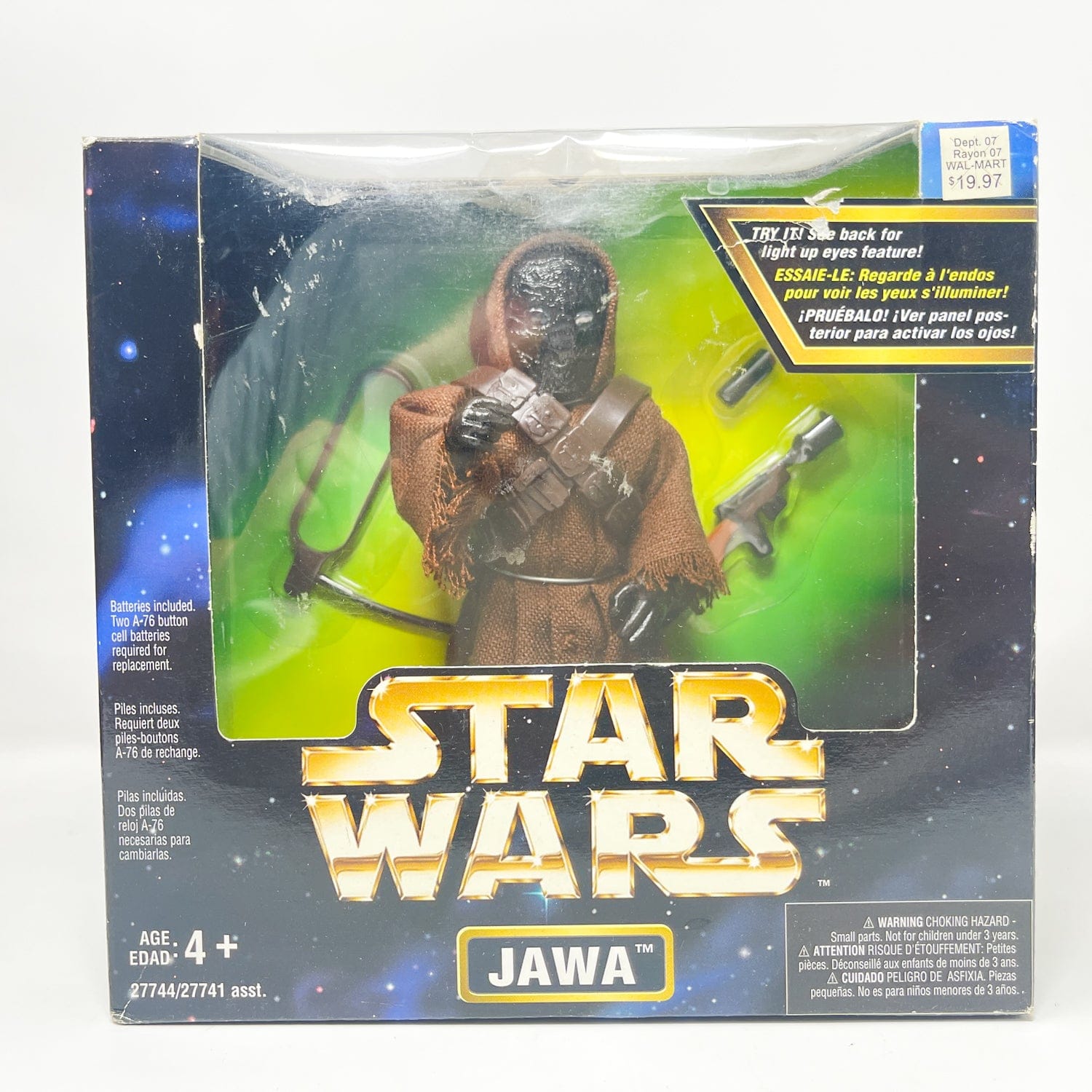 Vintage Hasbro Star Wars Mid MOC Jawa - Hasbro Action Series 12 inch Scale (1997)