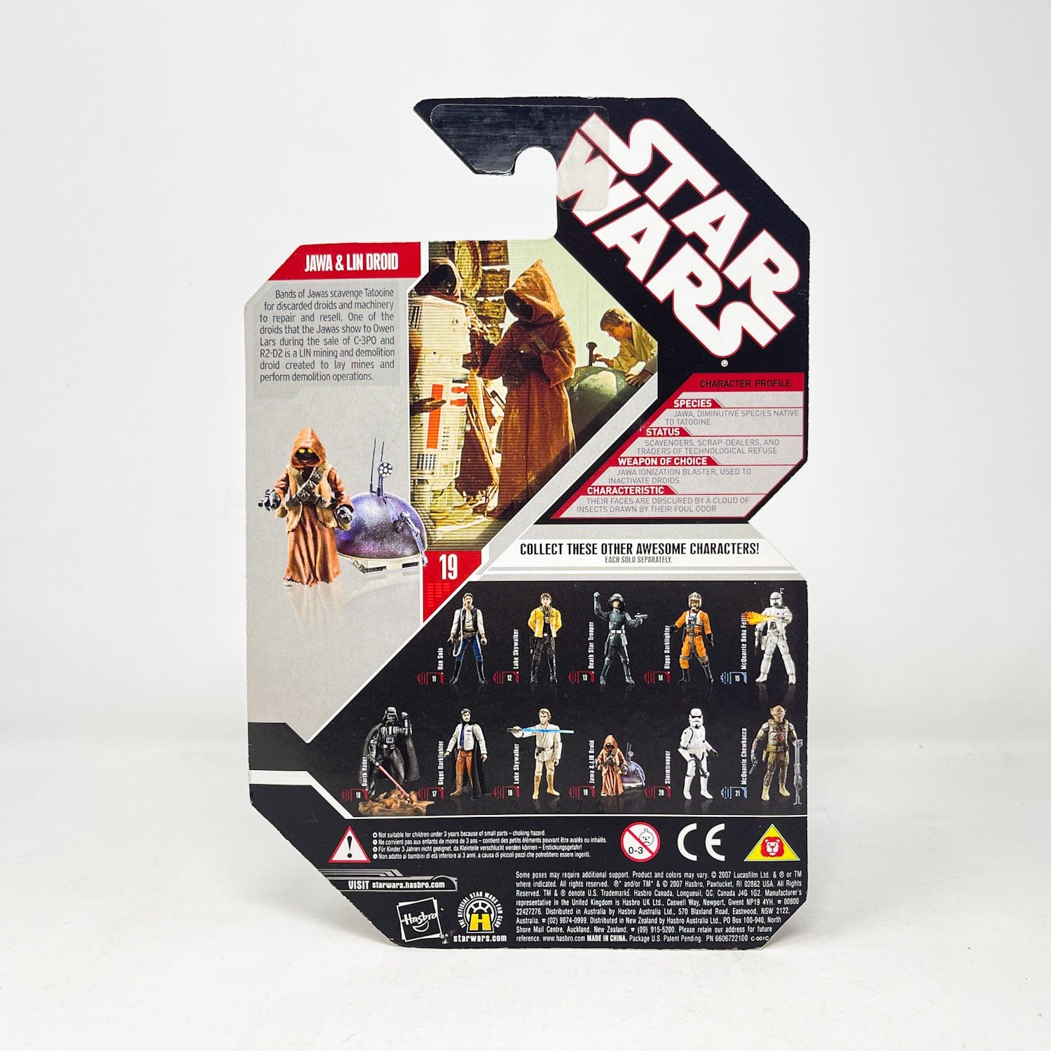 Jawa & Lin Droid #19 – Hasbro 30th Anniversary Collection 3.75