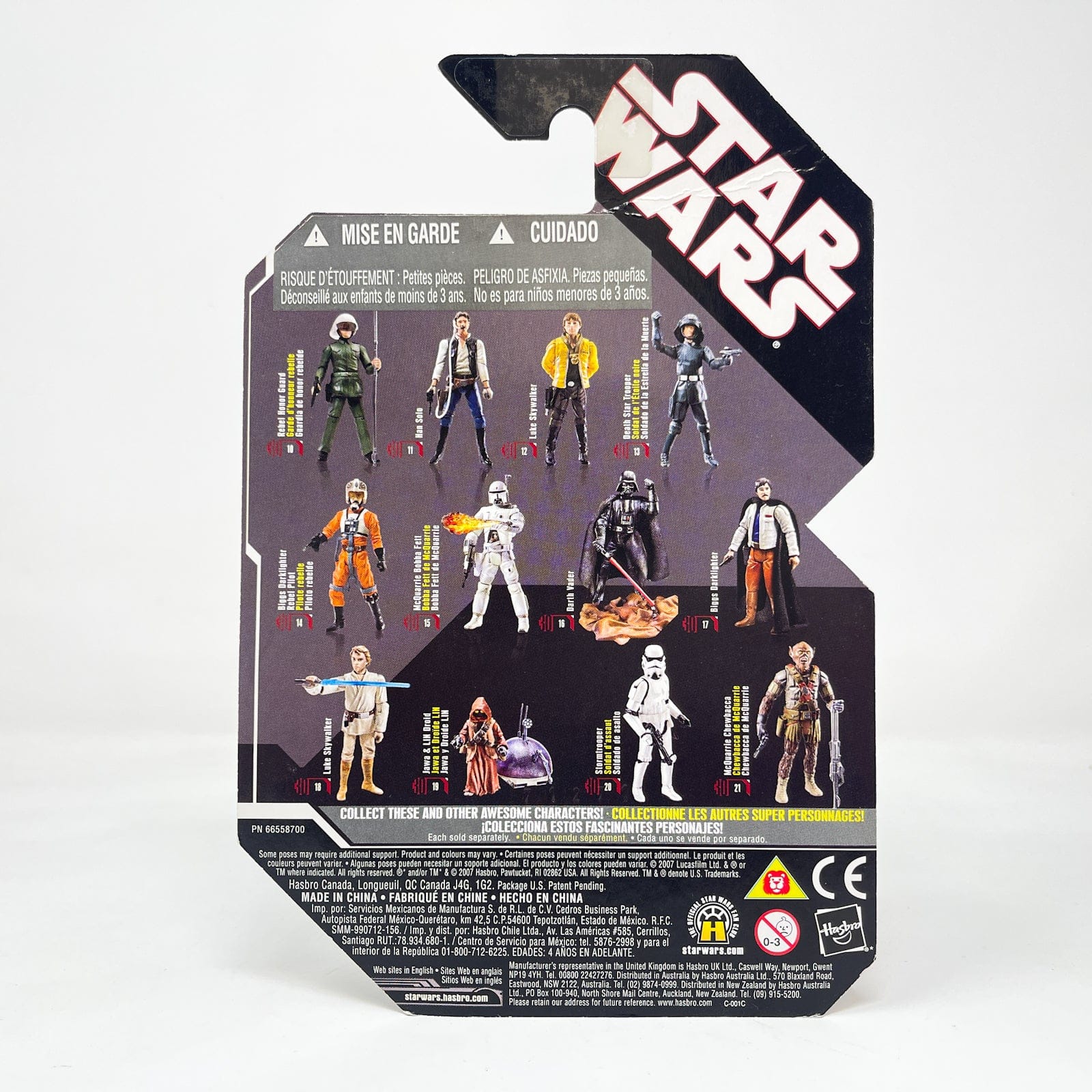 Vintage Hasbro Star Wars Mid MOC Jawa & Lin Droid #19 - Hasbro 30th Anniversary Collection (2007)