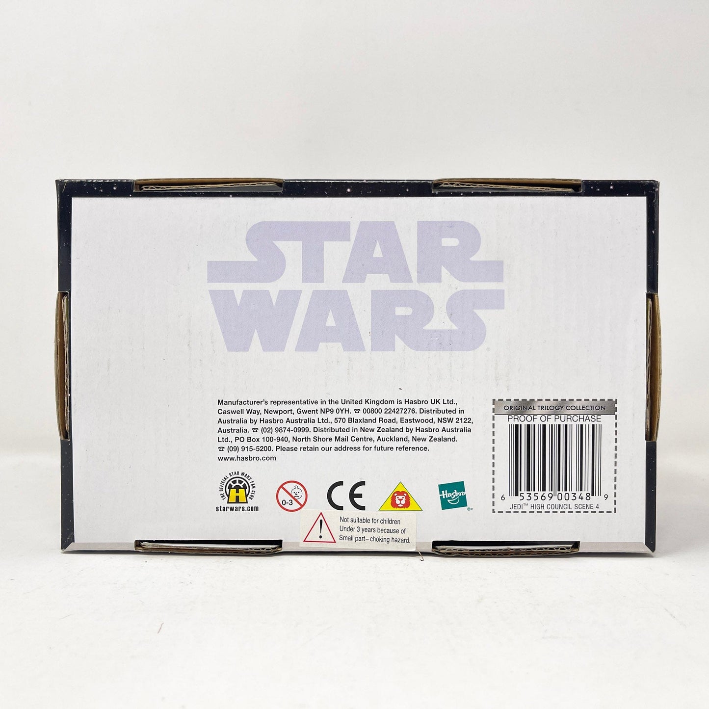 Vintage Hasbro Star Wars Mid MOC Jedi High Council (F) Scene 4 of 4 (2004) - Hasbro Original Trilogy Collection Screen Scenes