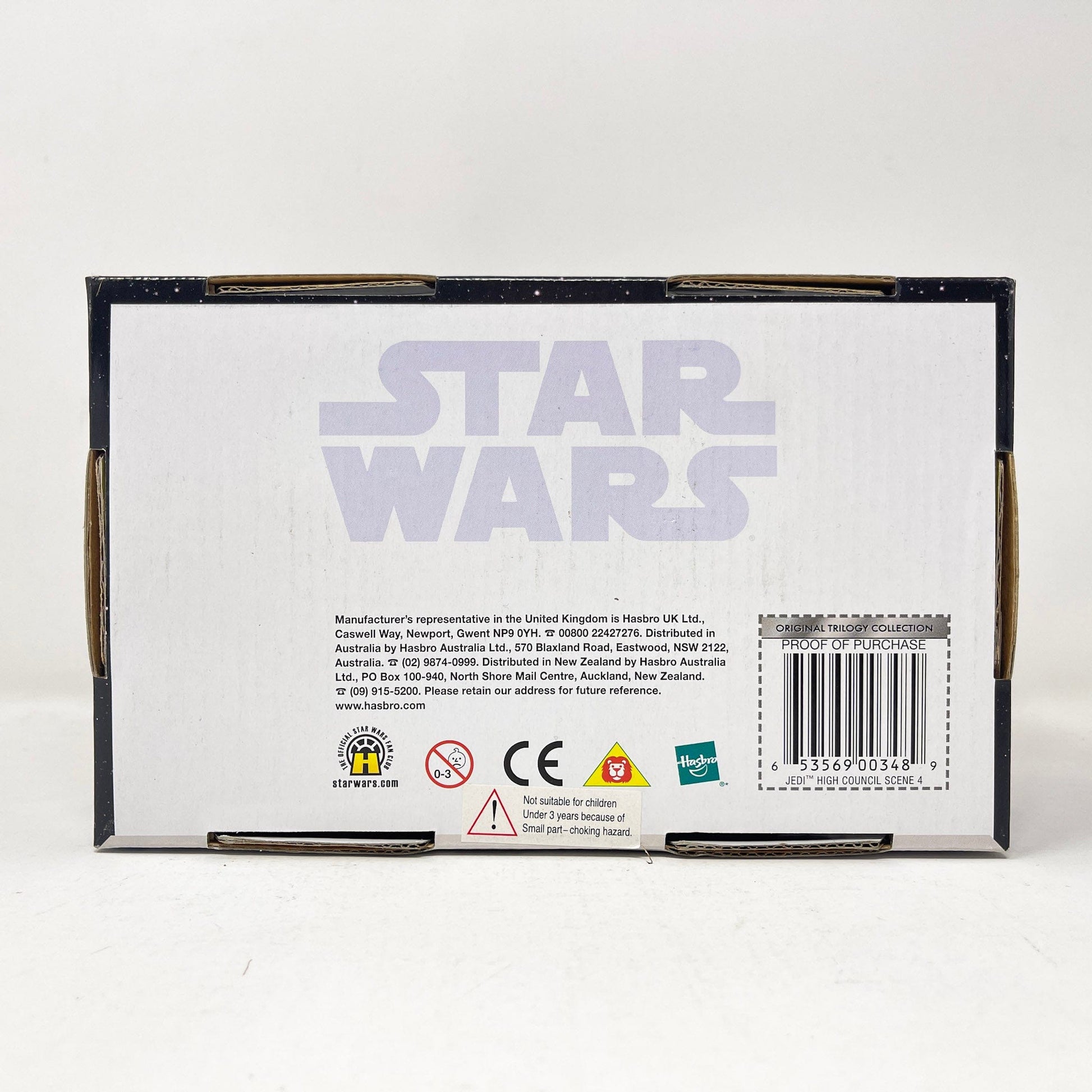 Vintage Hasbro Star Wars Mid MOC Jedi High Council (F) Scene 4 of 4 (2004) - Hasbro Original Trilogy Collection Screen Scenes