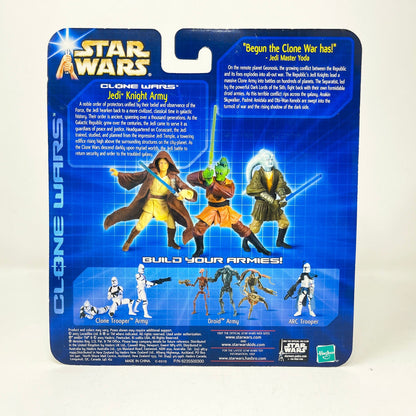 Vintage Hasbro Star Wars Mid MOC Jedi Knight Army - Army of the Republic (2003) SAGA Clone Wars MOC