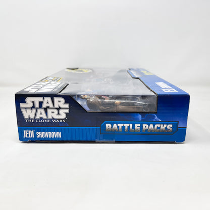 Vintage Hasbro Star Wars Mid MOC Jedi Showdown Battle Pack – Hasbro Star Wars The Clone Wars (2010)