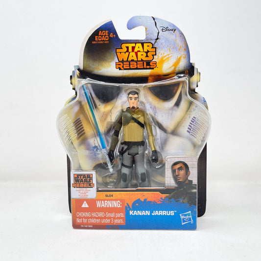 Vintage Hasbro Star Wars Mid MOC Kanan Jarrus SL04 - Hasbro 2015 Rebels Series
