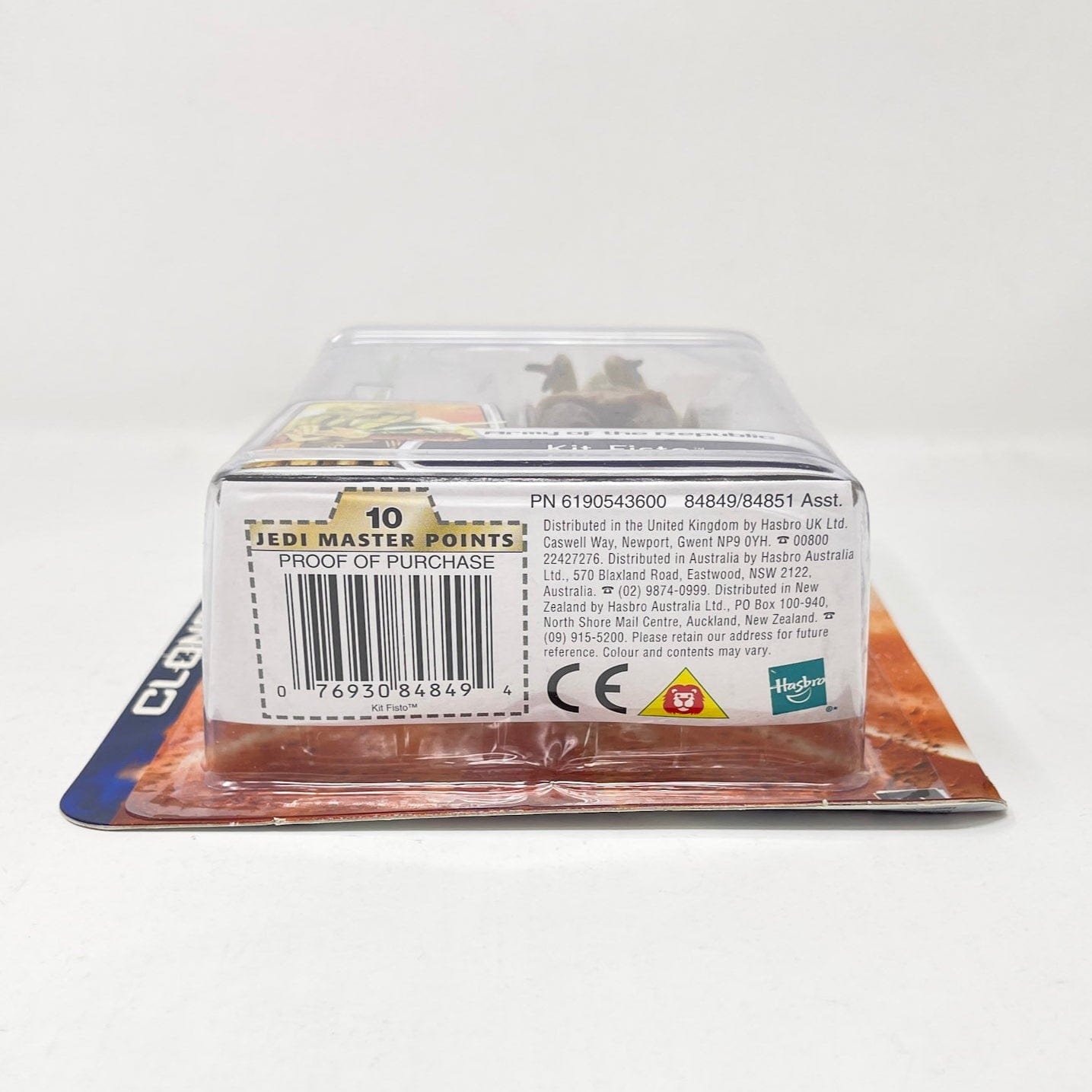 Vintage Hasbro Star Wars Mid MOC Kit Fisto 03-49 (2003)  SAGA Clone Wars MOC