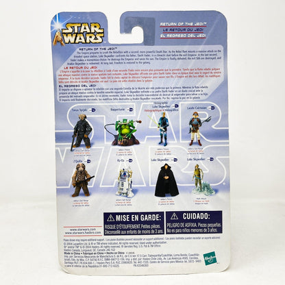 Vintage Hasbro Star Wars Mid MOC Lando Calrissian (Jabba's Sail Barge) #04-07 - Hasbro SAGA Series 3.75"