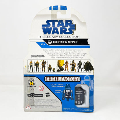 Vintage Hasbro Star Wars Mid MOC Leektar & Nippet (BD 4) - Hasbro 2008 Legacy Collection Saga Legends Star Wars Action Figure