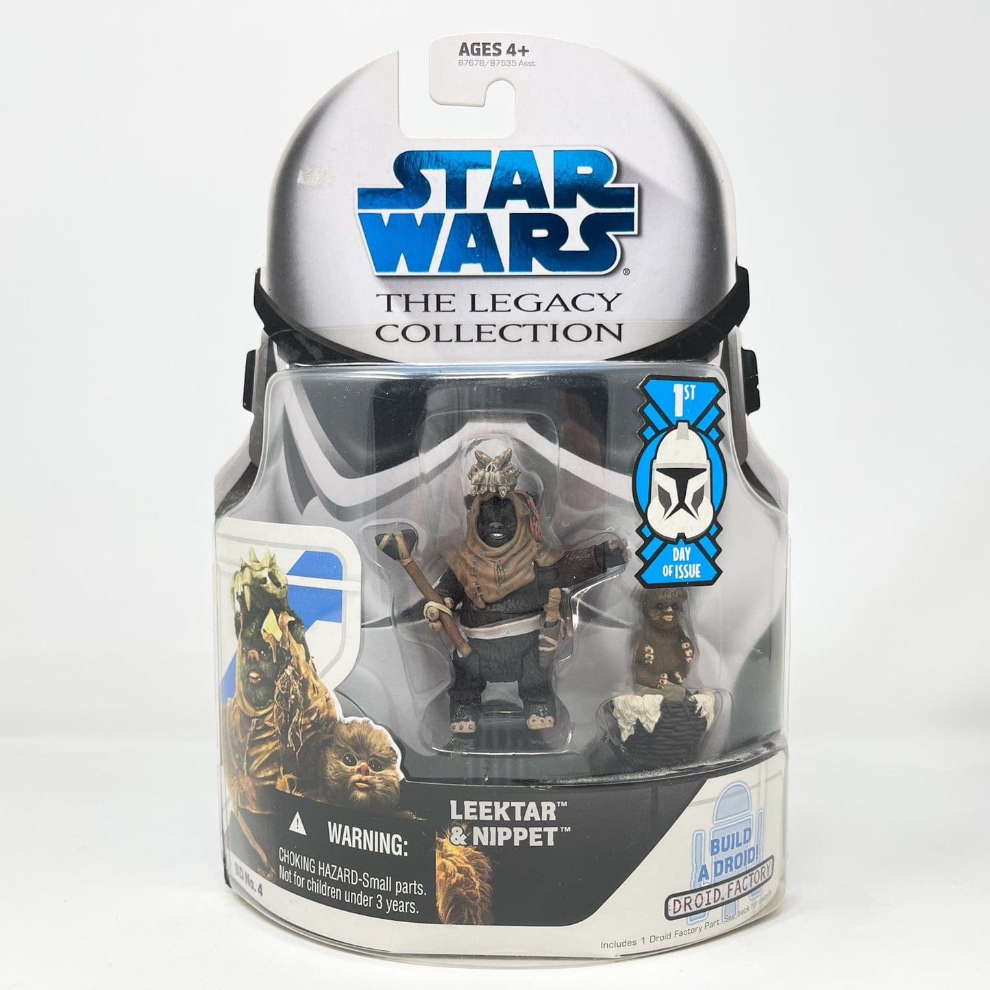 Vintage Hasbro Star Wars Mid MOC Leektar & Nippet (BD 4) - Hasbro 2008 Legacy Collection Saga Legends Star Wars Action Figure