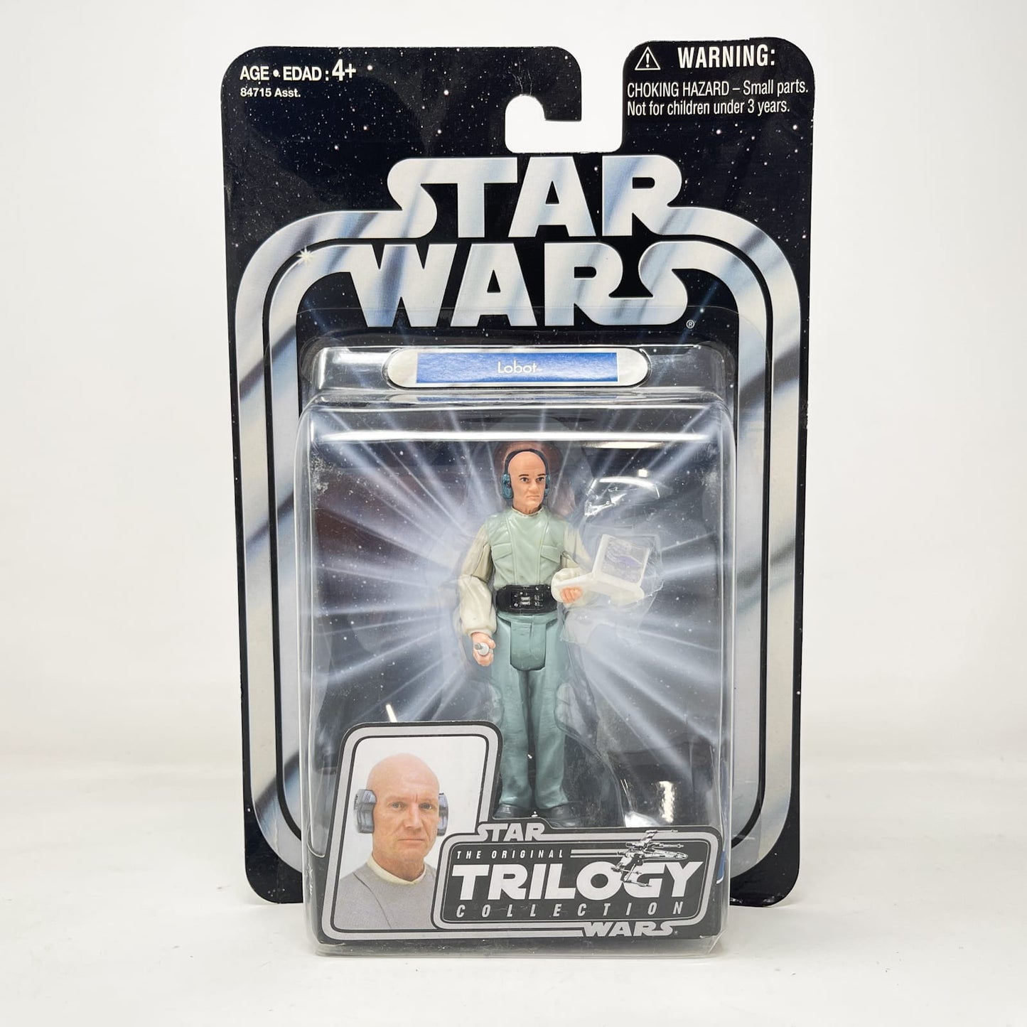 Vintage Hasbro Star Wars Mid MOC Lobot (Cloud City) OTC-20 - Hasbro Original Trilogy Collection (2004)