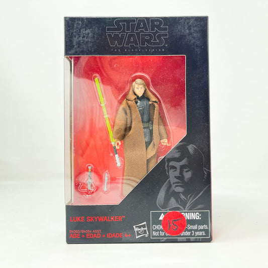 Vintage Hasbro Star Wars Mid MOC Luke Skywalker - Hasbro Black Series 3.75" Walmart (2015)
