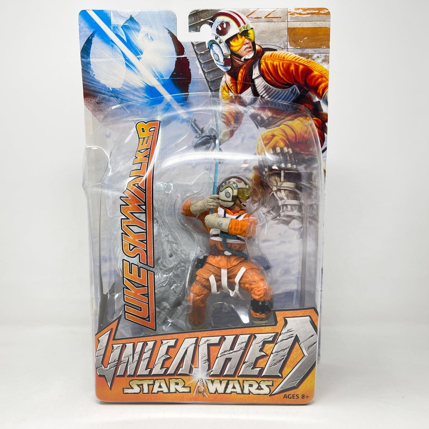 Vintage Hasbro Star Wars Mid MOC Luke Skywalker - Hasbro Unleashed Collection (2003)