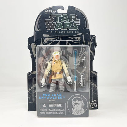 Vintage Hasbro Star Wars Mid MOC Luke Skywalker Hoth (Blue Line) #02 - Hasbro 2013 3.75" Black Series Star Wars Action Figure