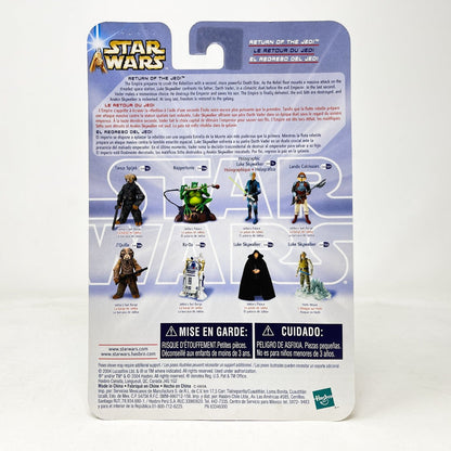 Vintage Hasbro Star Wars Mid MOC Luke Skywalker (Jabba's Palace) #04-04 - Hasbro SAGA Series 3.75"