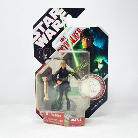 Vintage Hasbro Star Wars Mid MOC Luke Skywalker (Jedi Knight) #25 - Hasbro 30th Anniversary Collection