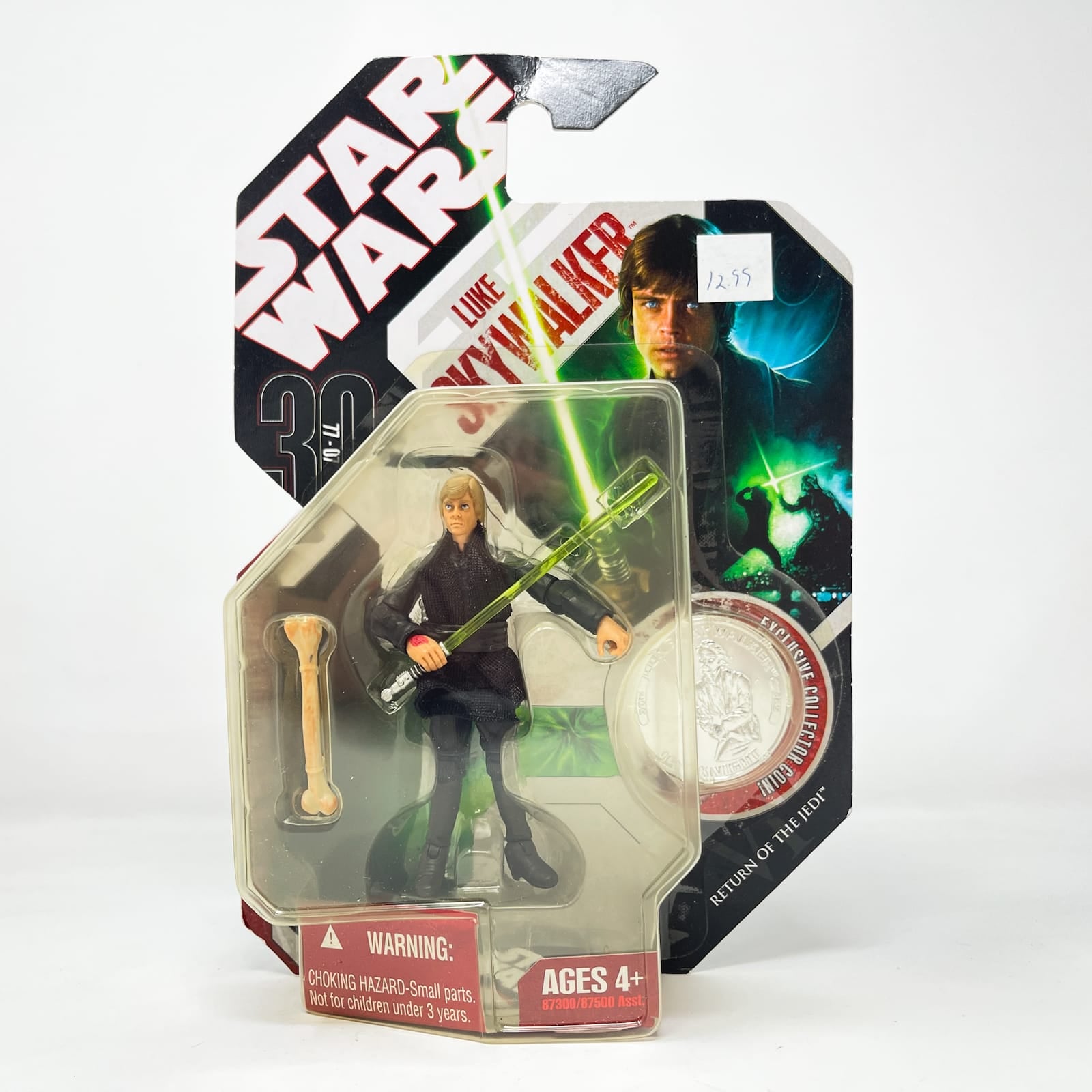 Vintage Hasbro Star Wars Mid MOC Luke Skywalker (Jedi Knight) #25 - Hasbro 30th Anniversary Collection 3.75"