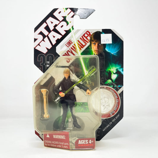 Vintage Hasbro Star Wars Mid MOC Luke Skywalker (Jedi Knight) #25 - Hasbro 30th Anniversary Collection 3.75"