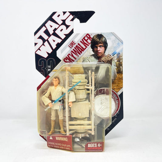 Vintage Hasbro Star Wars Mid MOC Luke Skywalker w/ Moisture Vaporator #18 - Hasbro 30th Anniversary Collection