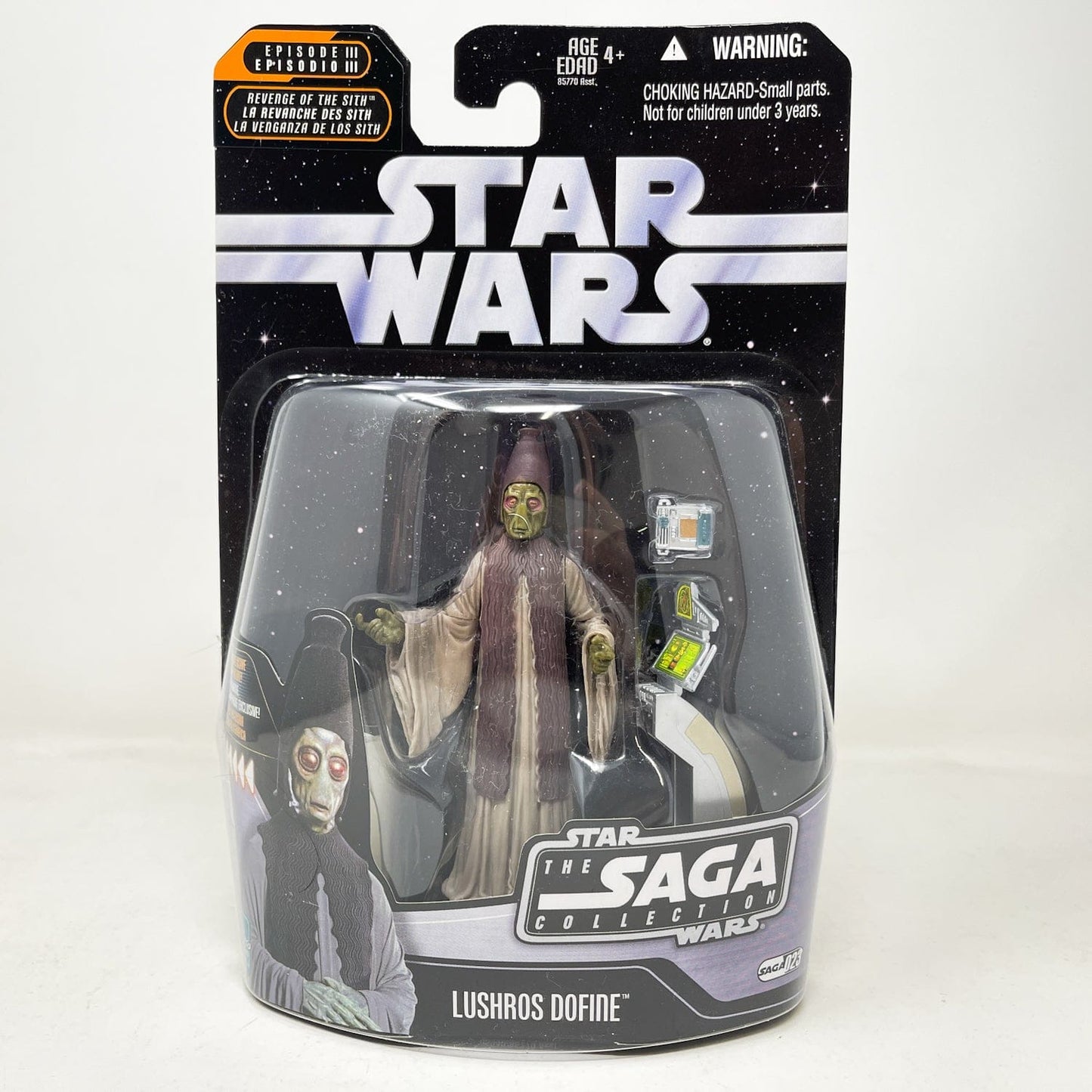 Vintage Hasbro Star Wars Mid MOC Lushros Dofine #23 - Hasbro Saga Collection (2006)