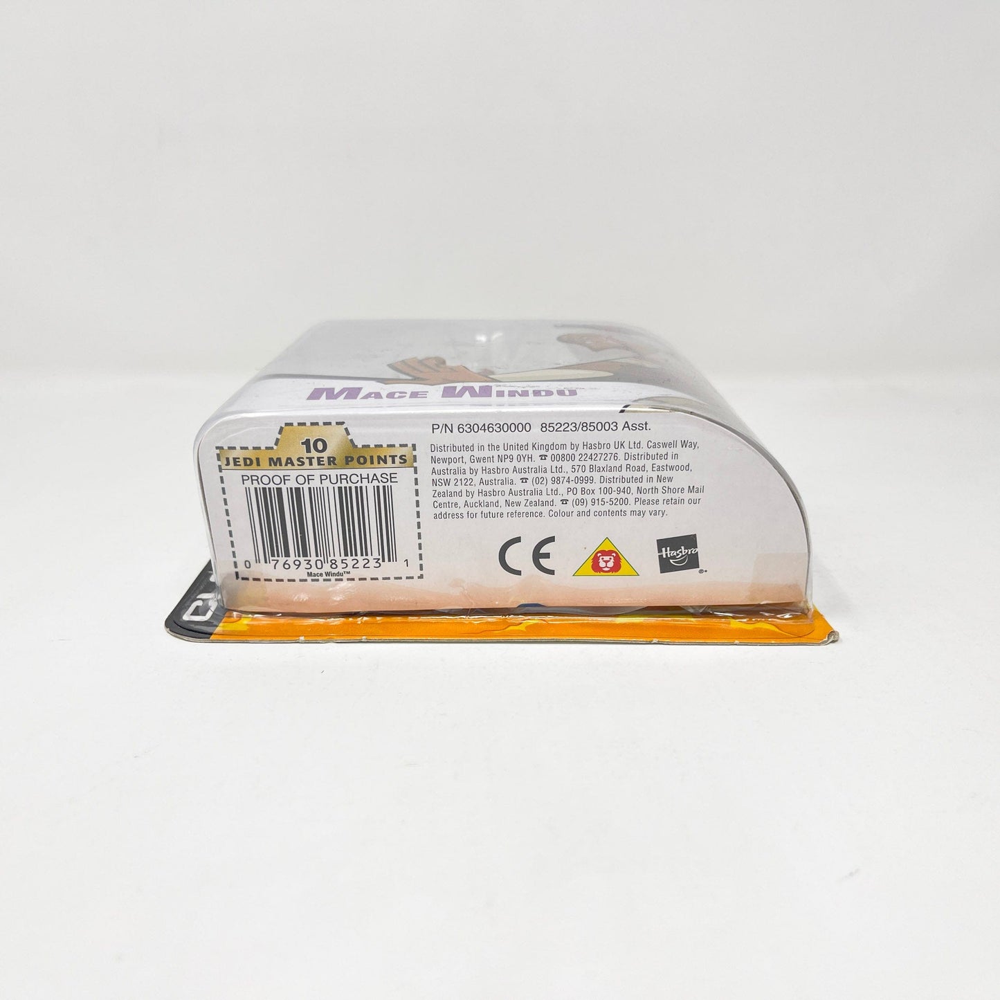 Vintage Hasbro Star Wars Mid MOC Mace Windu (2003) - Hasbro Tarkovsky Clone Wars Animated Figure MOC