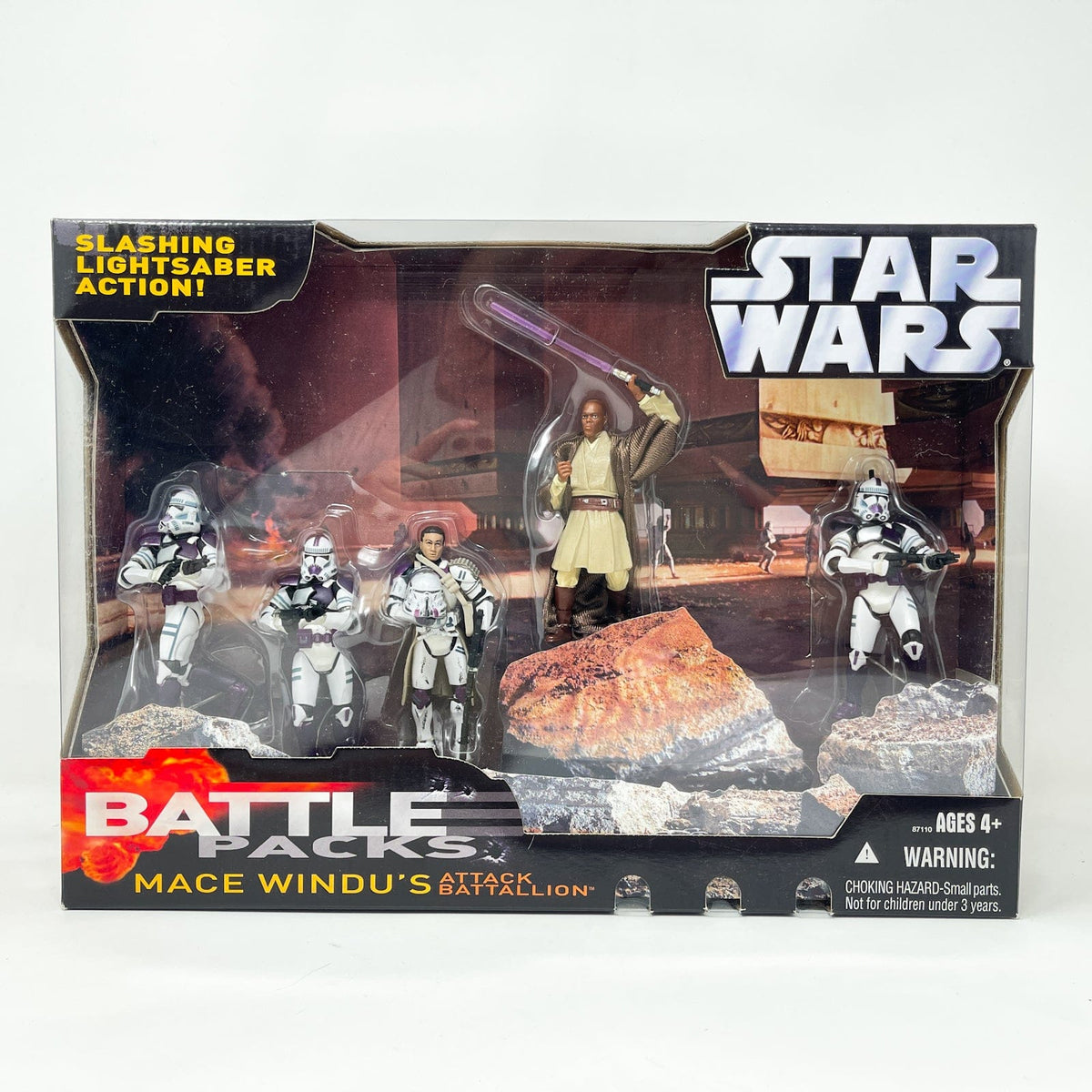 Mace Windu's Attack Battalion Battle Pack - Hasbro Saga Collection (20 ...